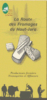 Couverture de la brochure route des fromages